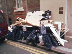 Rubbish removal Old Ford E3